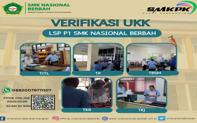 verifikasi UKK LSP P1 SMK NASIONAL BERBAH